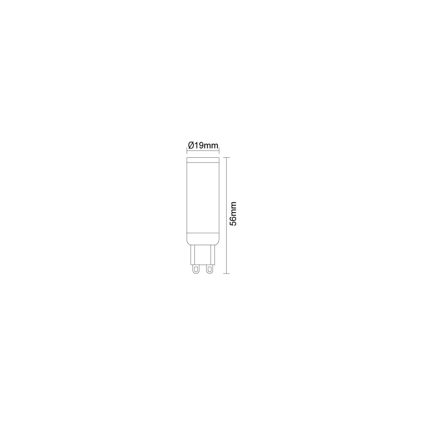 LED sijalica G9/4,6W/230V 2800K