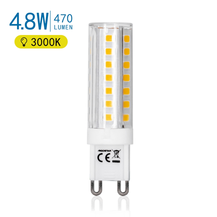 LED sijalica G9/4,8W/230V 3000K - Aigostar