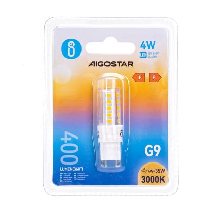 LED sijalica G9/4W/230V 3000K - Aigostar