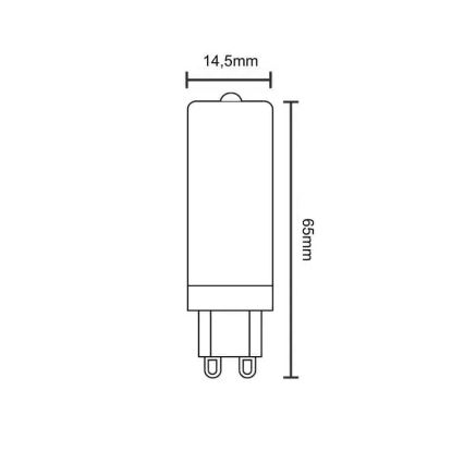 LED sijalica G9/4W/230V 4000K