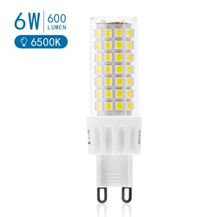 LED sijalica G9/6W/230V 6500K - Aigostar