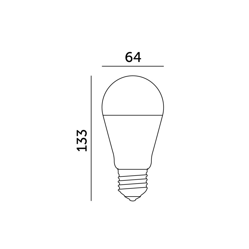 LED sijalica GS E27/17W/230V 4000K