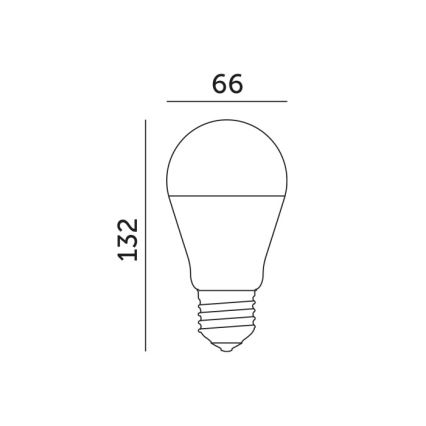 LED sijalica GS E27/22W/230V 6500K