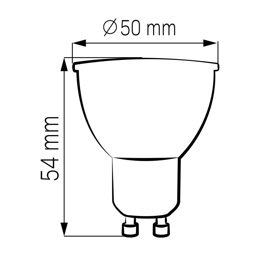 LED sijalica GU10/4,5W/230V 4000K