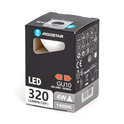 LED sijalica GU10/4W/230V 6500K - Aigostar