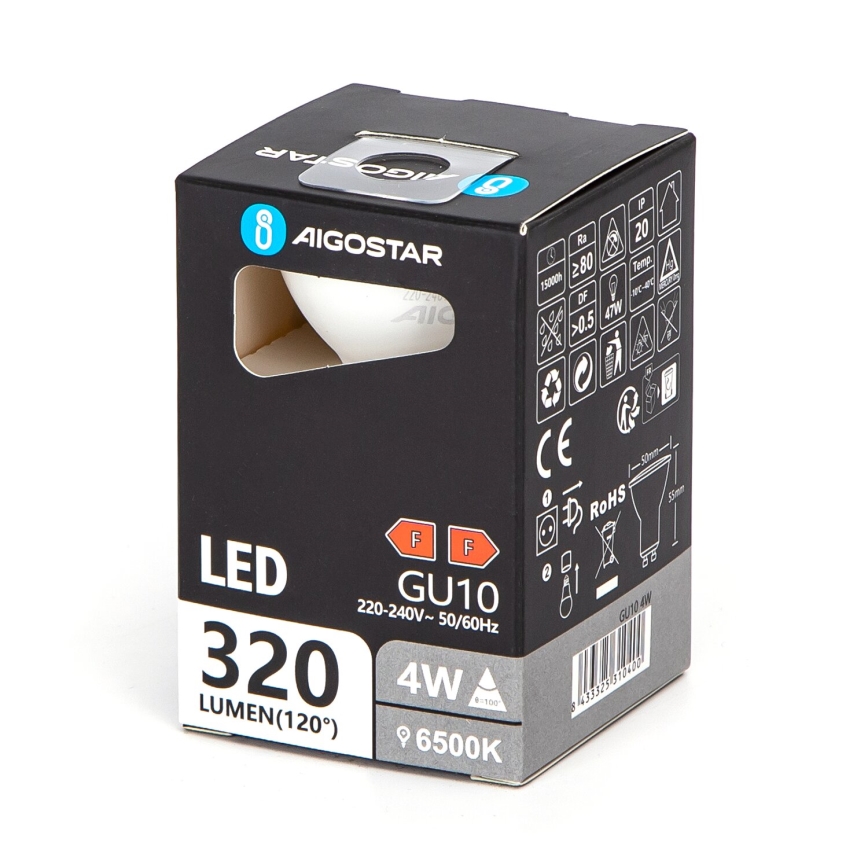 LED sijalica GU10/4W/230V 6500K - Aigostar