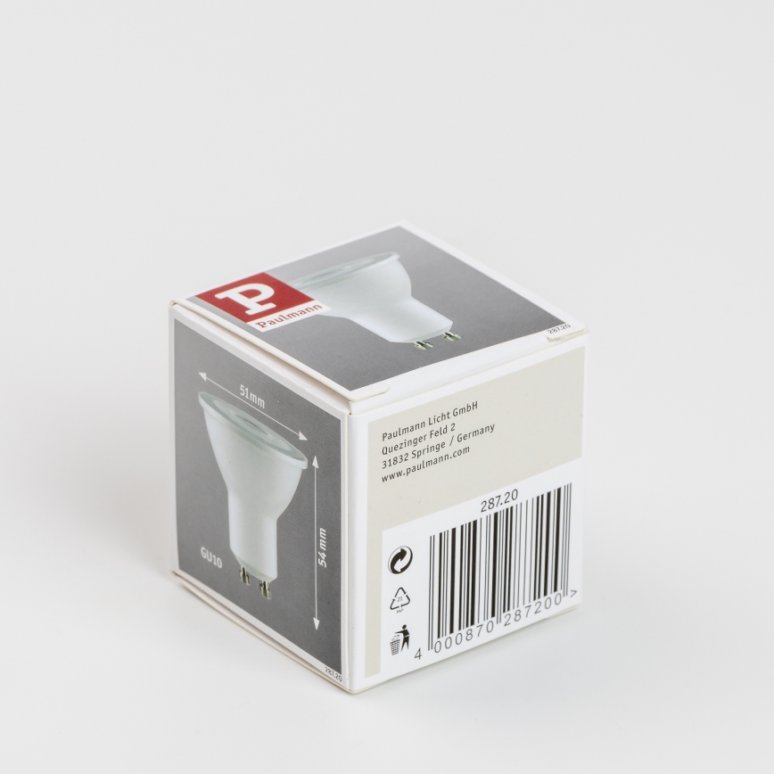 LED sijalica GU10/6,5W/230V 2700K - Paulmann 28720