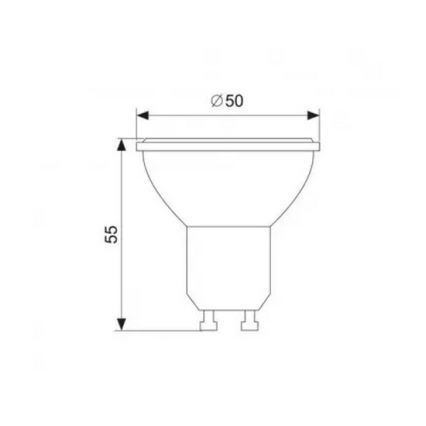 LED sijalica GU10/7W/230V 4000K
