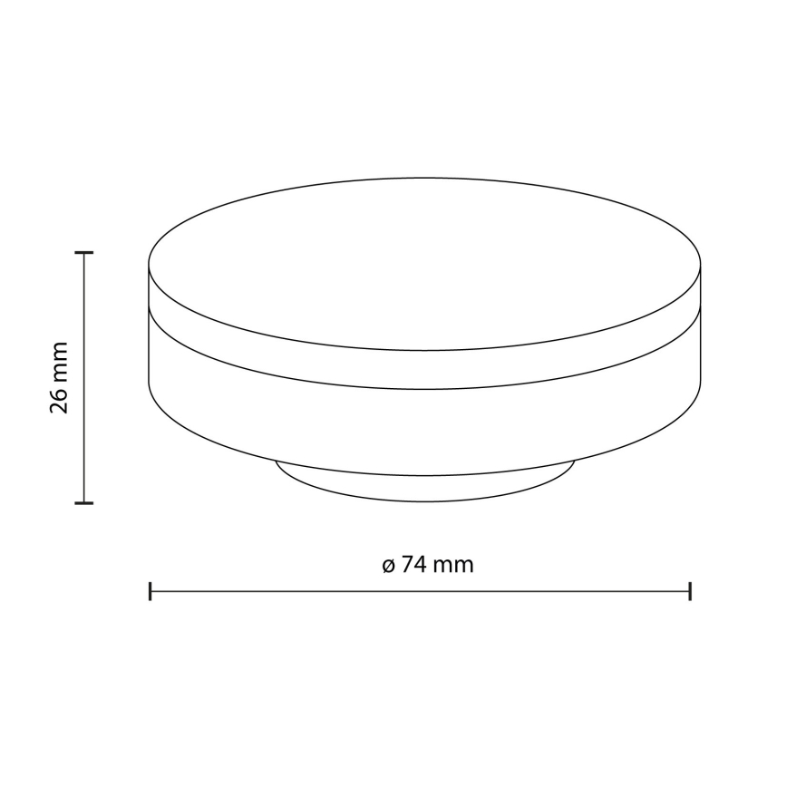 LED sijalica GX53/8W/230V 4000K