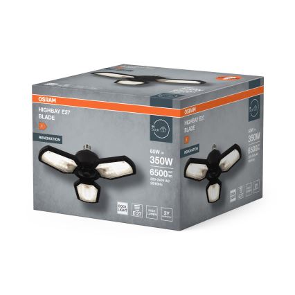 LED sijalica HIGHBAY E27/60W/230V 4000K - Osram