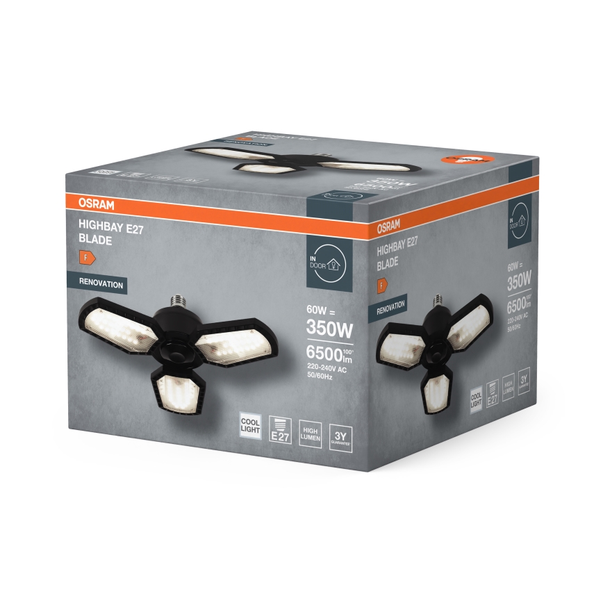 LED sijalica HIGHBAY E27/60W/230V 4000K - Osram