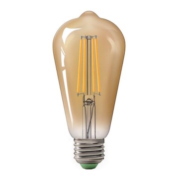 LED sijalica LEDSTAR AMBER ST64 E27/10W/230V 2200K
