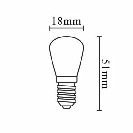LED sijalica MINI E14/3,5W/230V 4000K