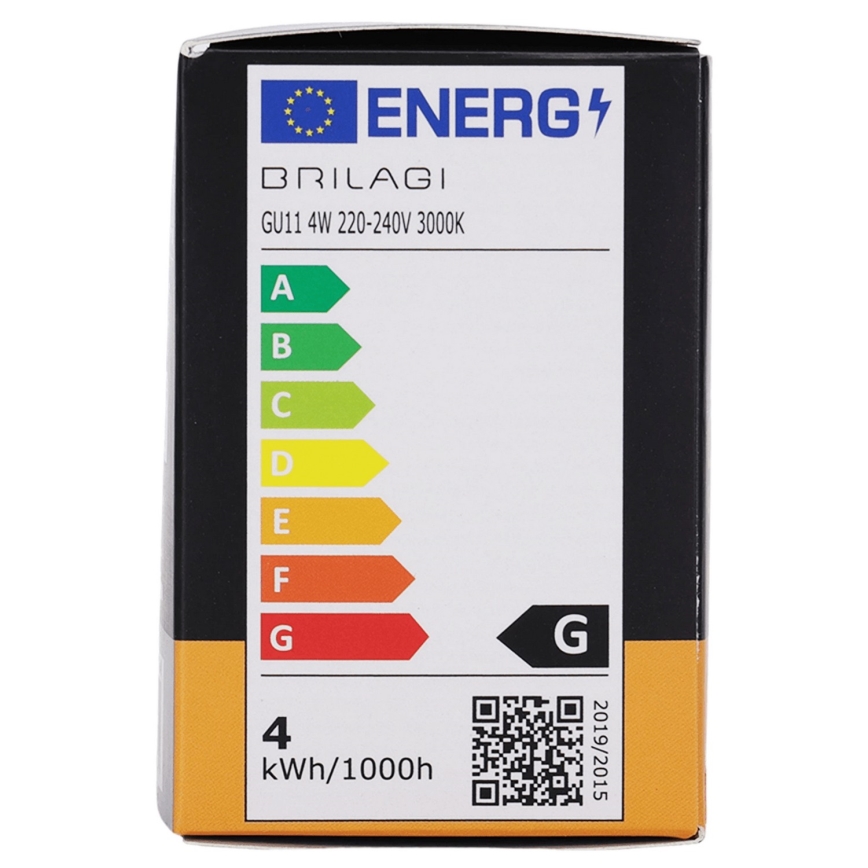 LED sijalica MR11 GU10/4W/230V 3000K - BRILAGI