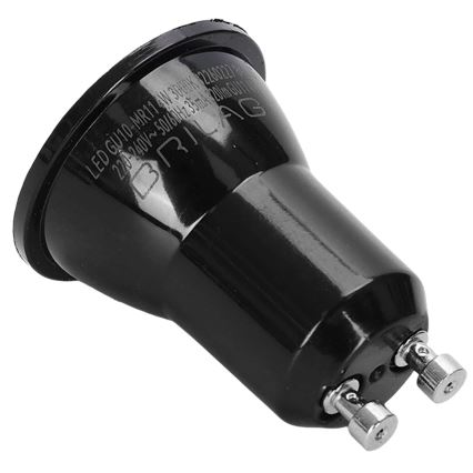 LED sijalica MR11 GU10/4W/230V 3000K crna - BRILAGI