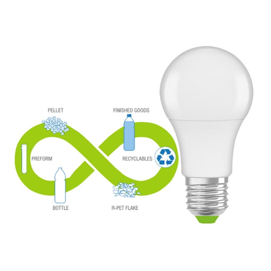 LED sijalica od reciklirane plastike E27/13W/230V 4000K - Ledvance