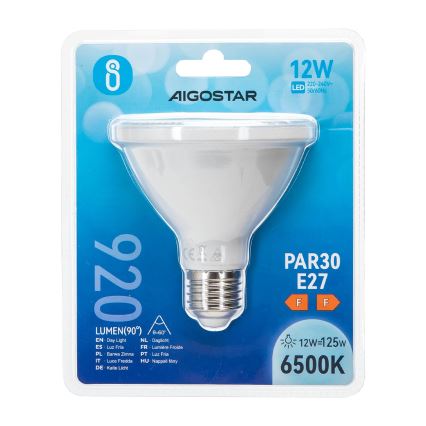 LED sijalica PAR30 E27/12W/230V 6500K - Aigostar