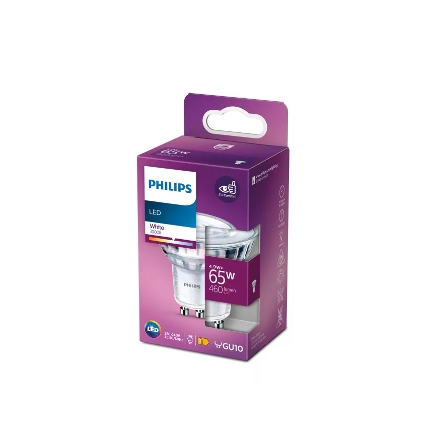 LED sijalica Philips PAR16 GU10/4,9W/230V 3000K