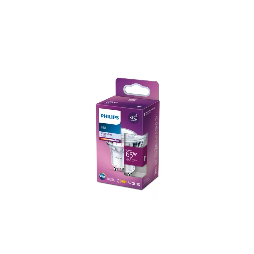 LED Sijalica Philips PAR16 GU10/4,9W/230V 4000K