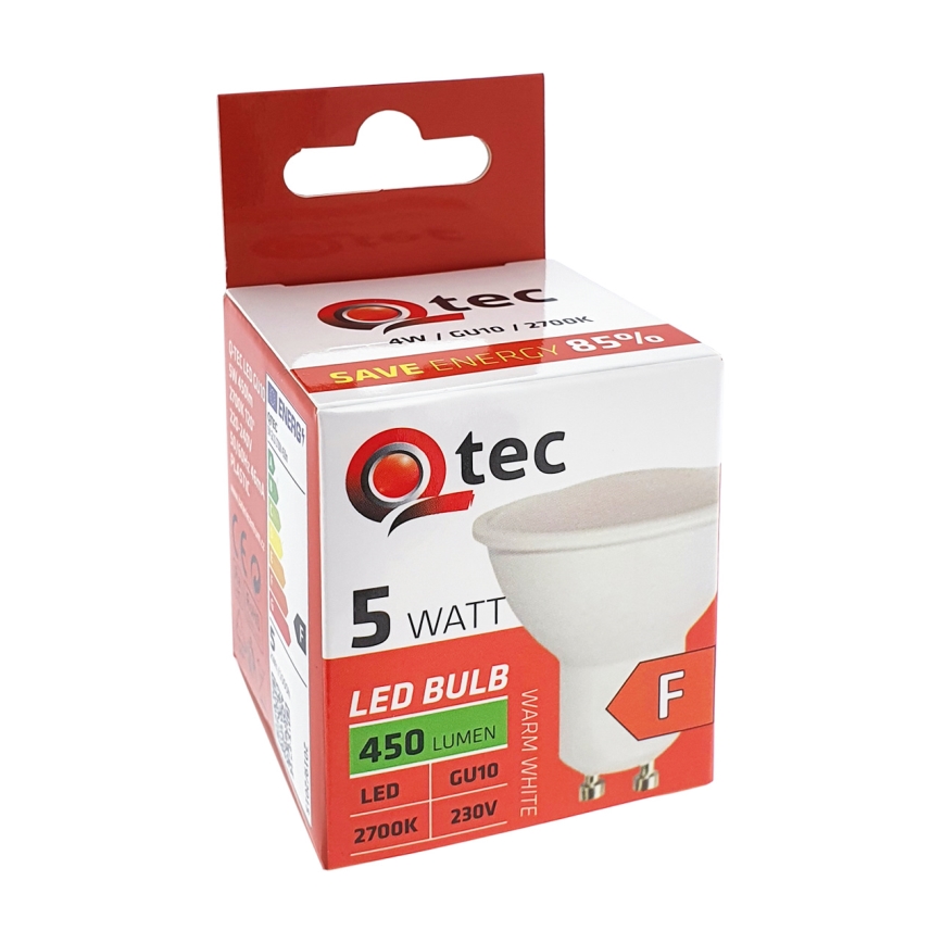 LED sijalica Qtec GU10/5W/230V 2700K