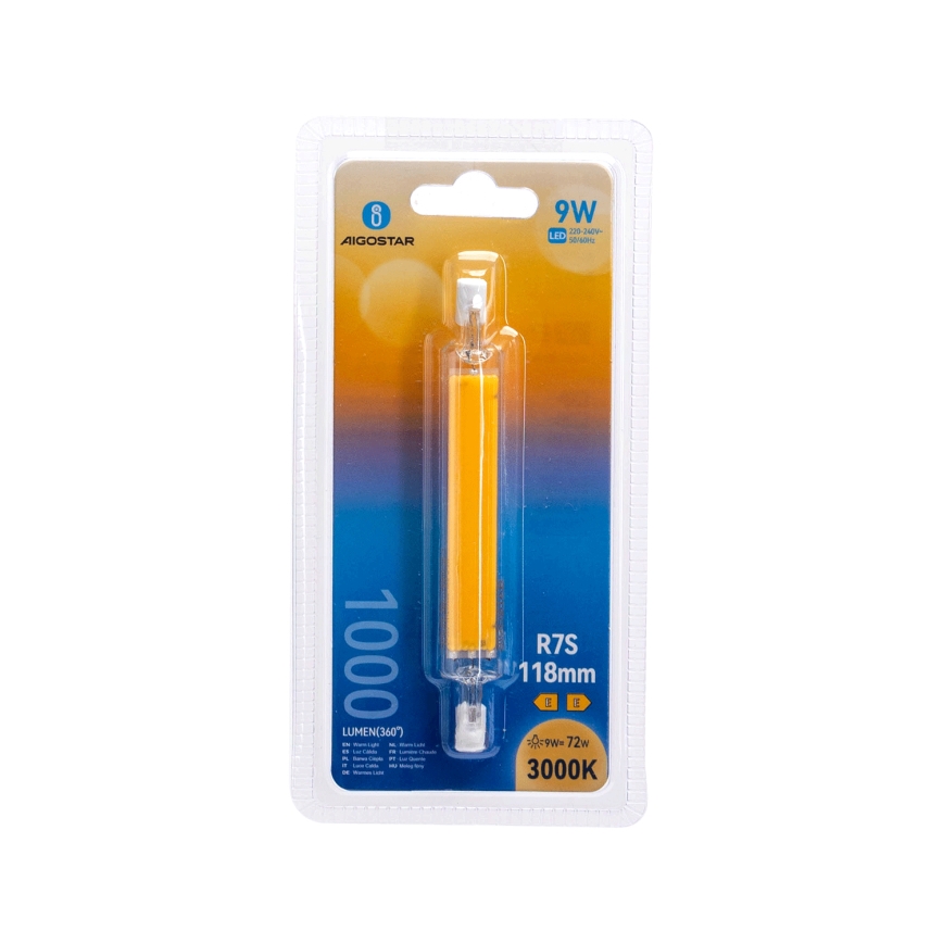LED sijalica R7s/9W/230V 3000K - Aigostar