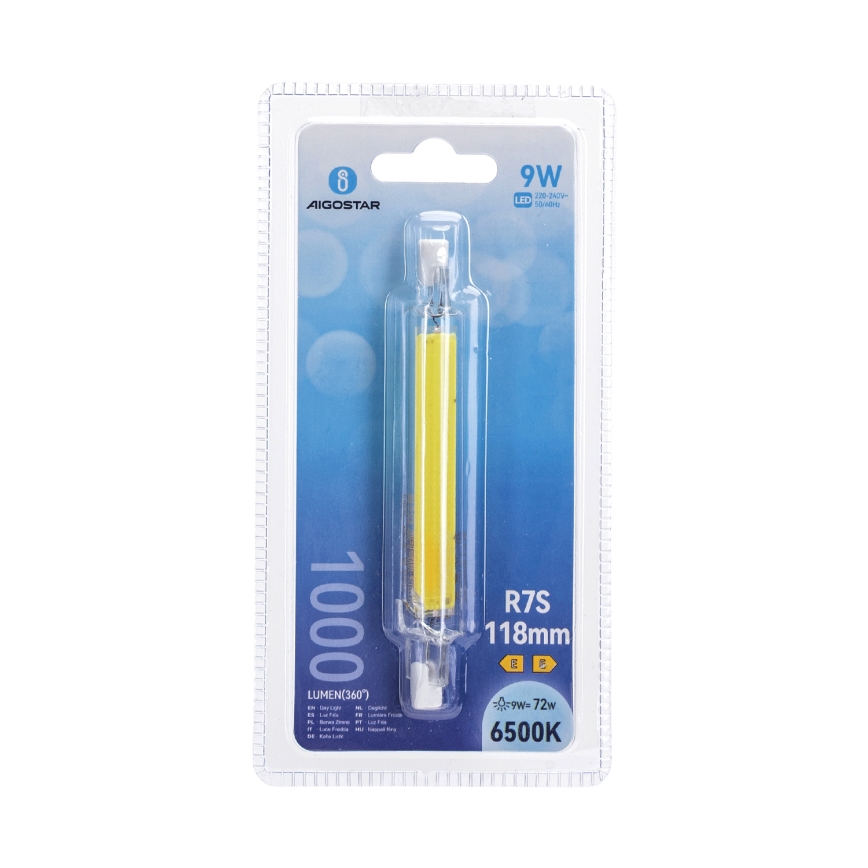 LED sijalica R7s/9W/230V 6500K - Aigostar