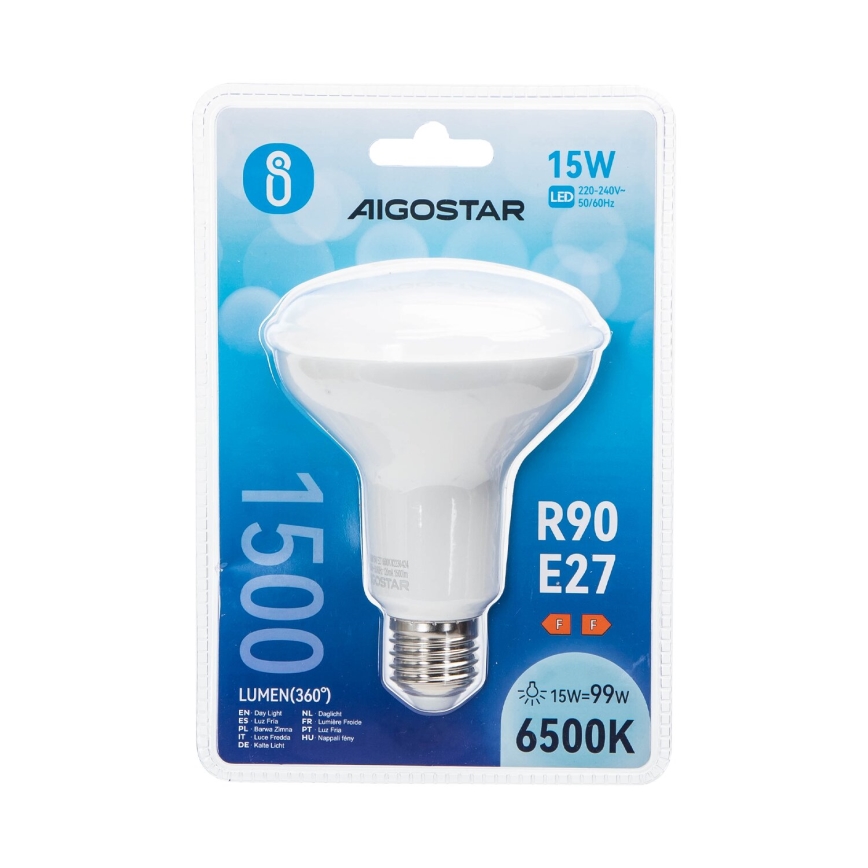 LED sijalica R90 E27/15W/230V 6500K - Aigostar