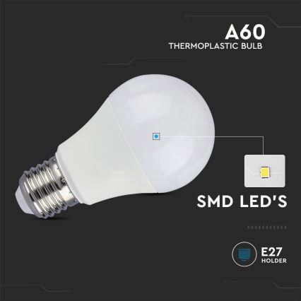 LED sijalica sa SAMSUNG čipom A60 E27/8,5W/230V 3000K