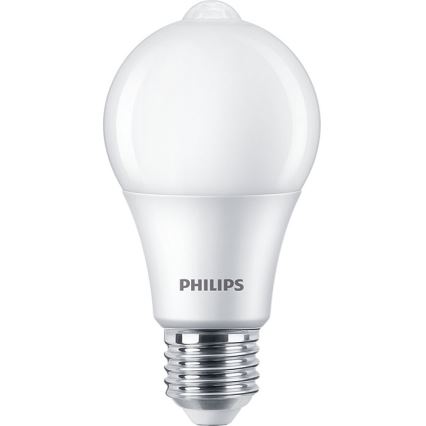 LED sijalica sa senzorom Philips A60 E27/8W/230V 2700K