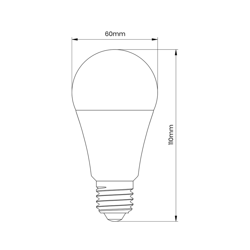 LED sijalica sa senzorom pokreta i sumraka A60 E27/6W/230V 3000K