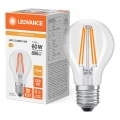 LED sijalica sa senzorom sumraka CLASSIC FILAMENT A60 E27/7,3W/230V 2700K - Osram