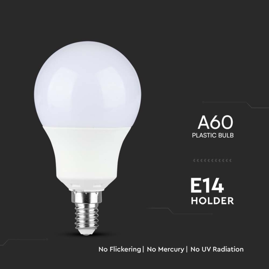 LED sijalica SAMSUNG CHIP A60 E14/8,5W/230V 3000K