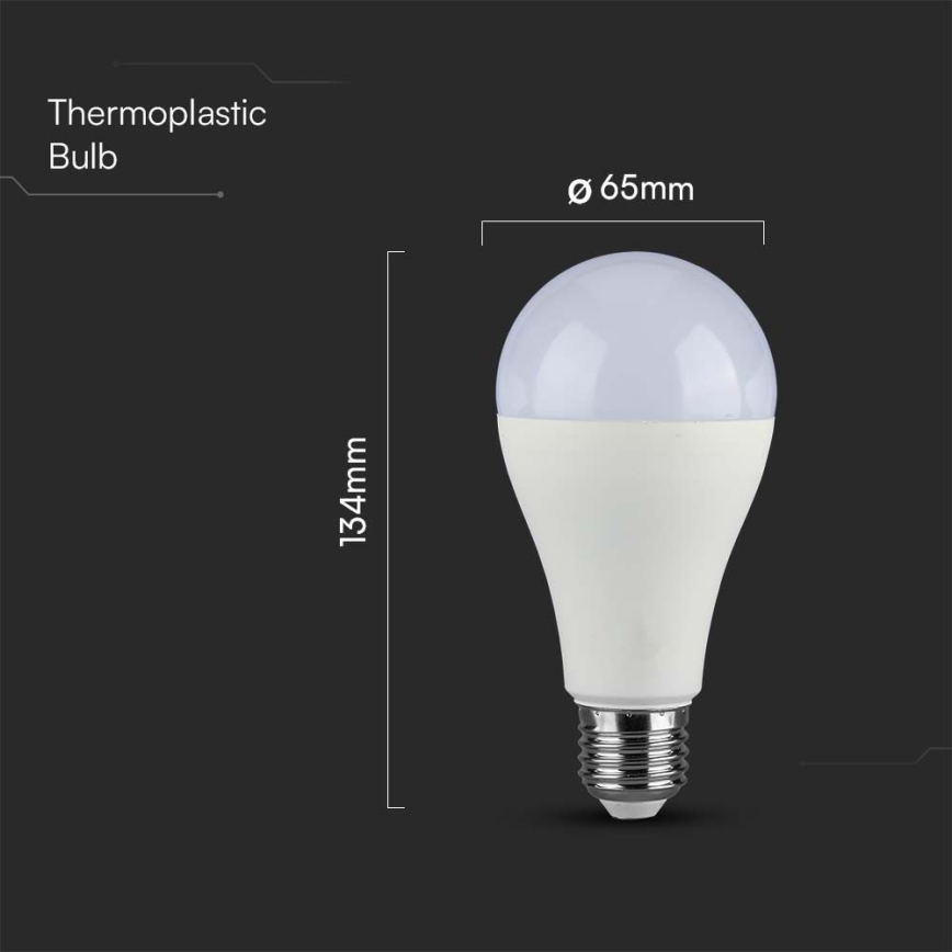 LED sijalica SAMSUNG CHIP A65 E27/15W/230V 6500K