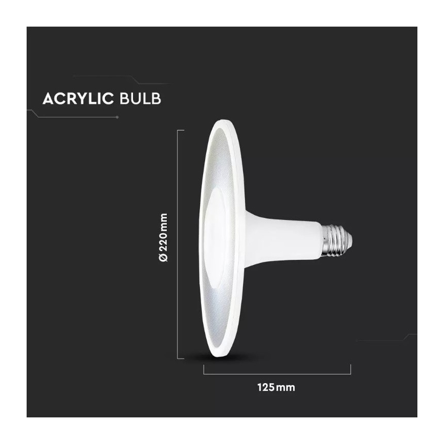 LED sijalica SAMSUNG čip UFO E27/18W/230V 120° 4000K