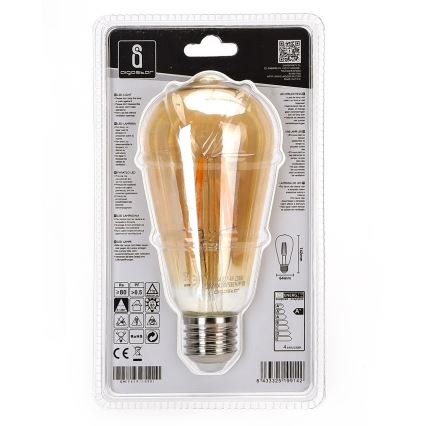 LED sijalica ST64 E27/4W/230V 2200K - Aigostar