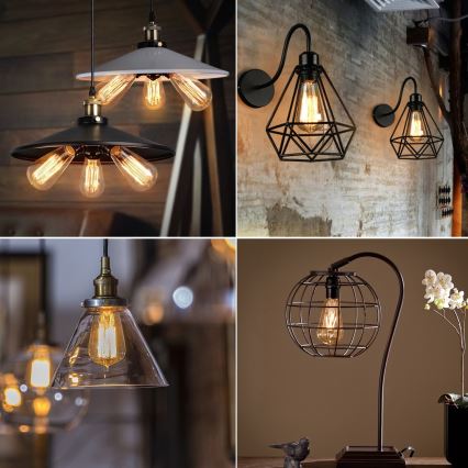 LED sijalica ST64 E27/8W/230V 2200K - Aigostar