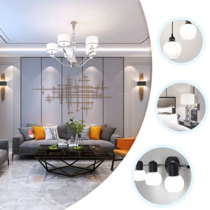 LED sijalica ST64 E27/8W/230V 330° 6500K - Aigostar