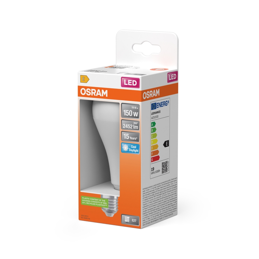 LED sijalica STAR E27/19W/230V 6500K - Osram