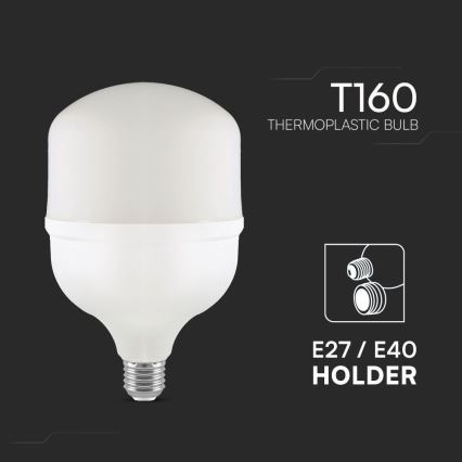 LED sijalica T160 E27/60W/230V 6500K