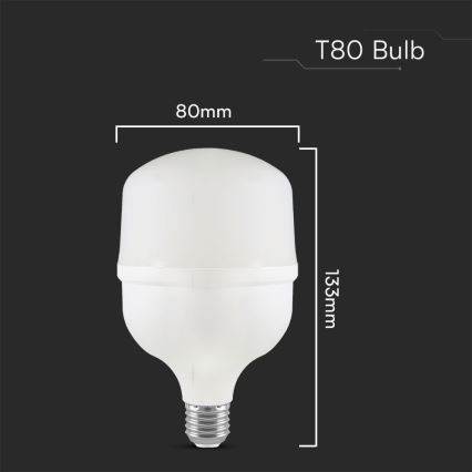 LED sijalica T80 E27/20W/230V 4000K