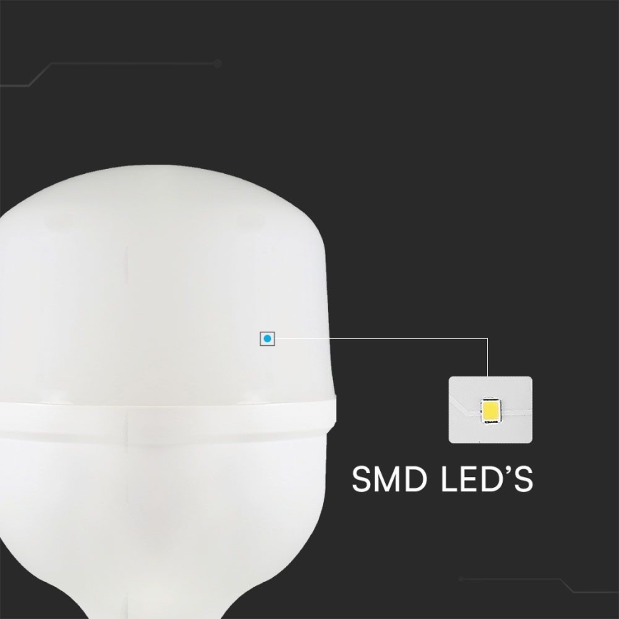 LED Sijalica T80 E27/20W/230V 6500K