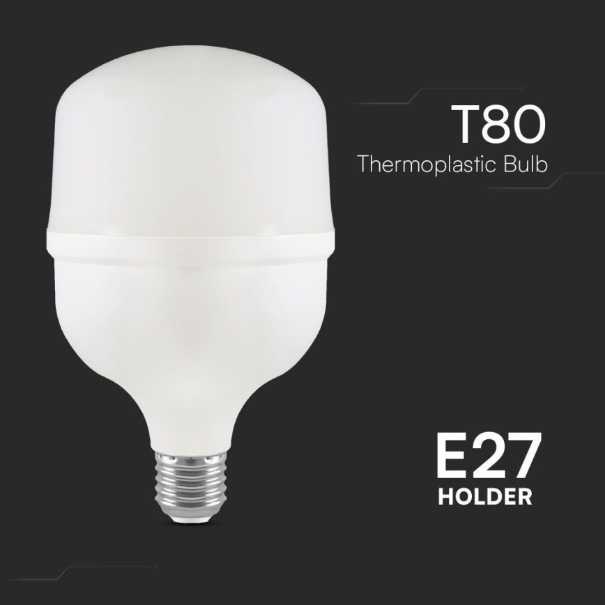 LED Sijalica T80 E27/20W/230V 6500K