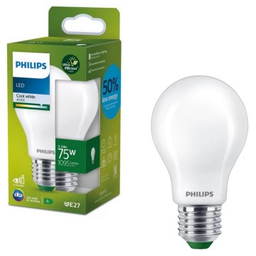 LED sijalica ULTRAEFFICIENT Philips A60 E27/5,2W/230V 4000K