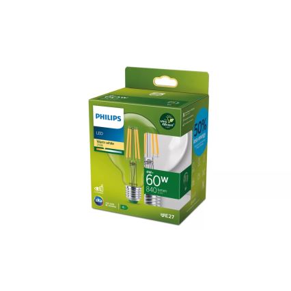 LED sijalica ULTRAEFFICIENT VINTAGE Philips G95 E27/4W/230V 2700K