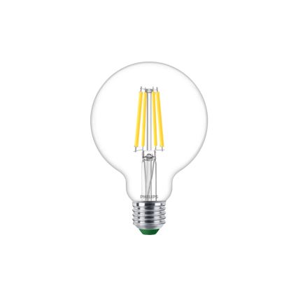 LED sijalica ULTRAEFFICIENT VINTAGE Philips G95 E27/4W/230V 4000K