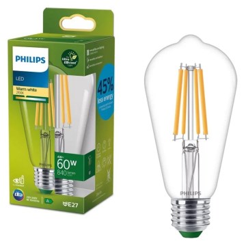 LED sijalica ULTRAEFFICIENT VINTAGE Philips ST64 E27/4W/230V 2700K