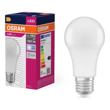 LED sijalica VALUE A100 E27/13W/230V 4000K - Osram