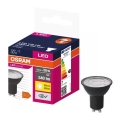 LED sijalica VALUE PAR16 GU10/6,9W/230V 2700K 120° crna - Osram