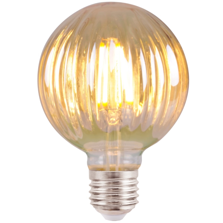LED sijalica VINTAGE AMBER E27/4W/230V G100 2700K