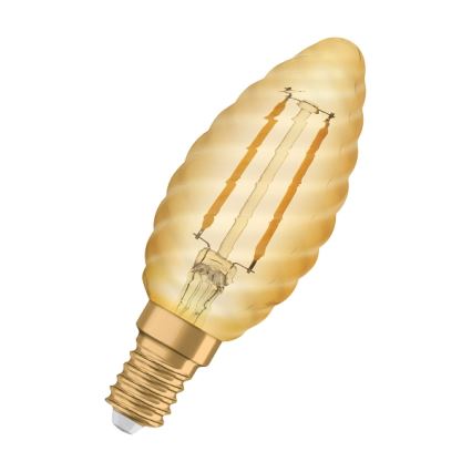 LED sijalica VINTAGE E14/1,5W/230V 2400K - Osram